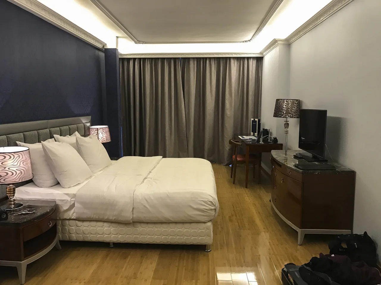 Amsterdam hotel room interior